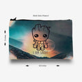 Traverse Baby Groot pencil pouch for boys & girls. Digitally printed on Fabric with both sides printed