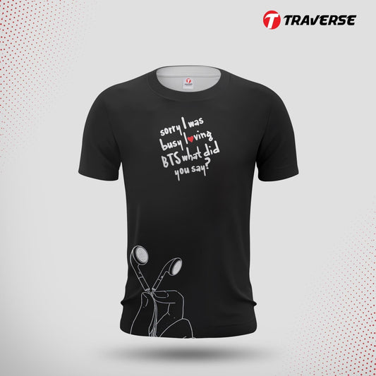 BTS Digitally Printed Fashion T-Shirt for Men by Traverse