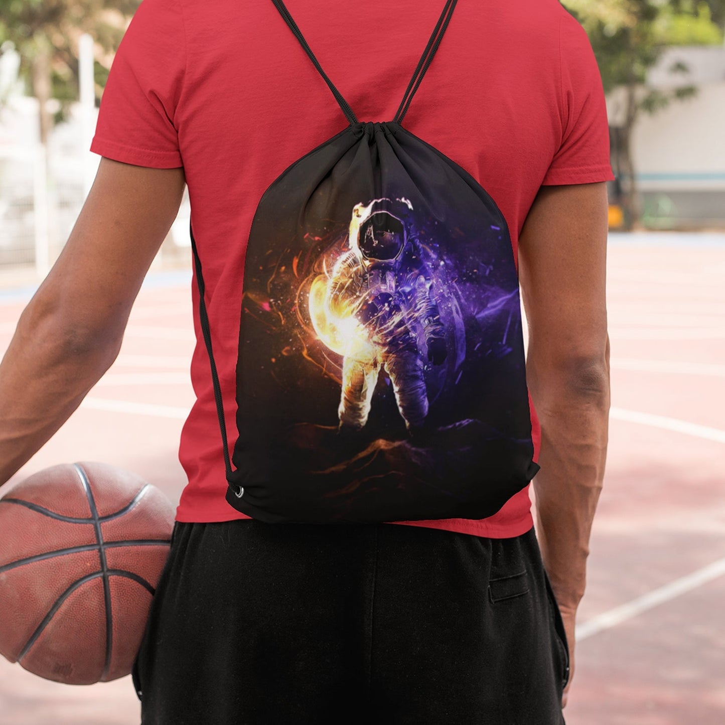 Astraunat Digitally Printed Drawstring Bag