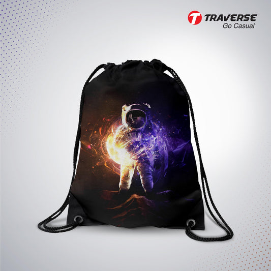Astraunat Digitally Printed Drawstring Bag