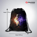 Astraunat Digitally Printed Drawstring Bag