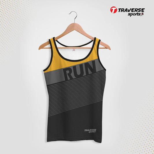 Digitally Printed Fashion Tank Top for Men by Traverse