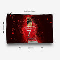 Traverse Ronaldo pencil pouch for boys & girls. Digitally printed on Fabric with both sides printed