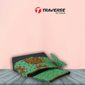 Makeup pouch for Girls- Digitally Printed on Canvas Fabric by Traverse