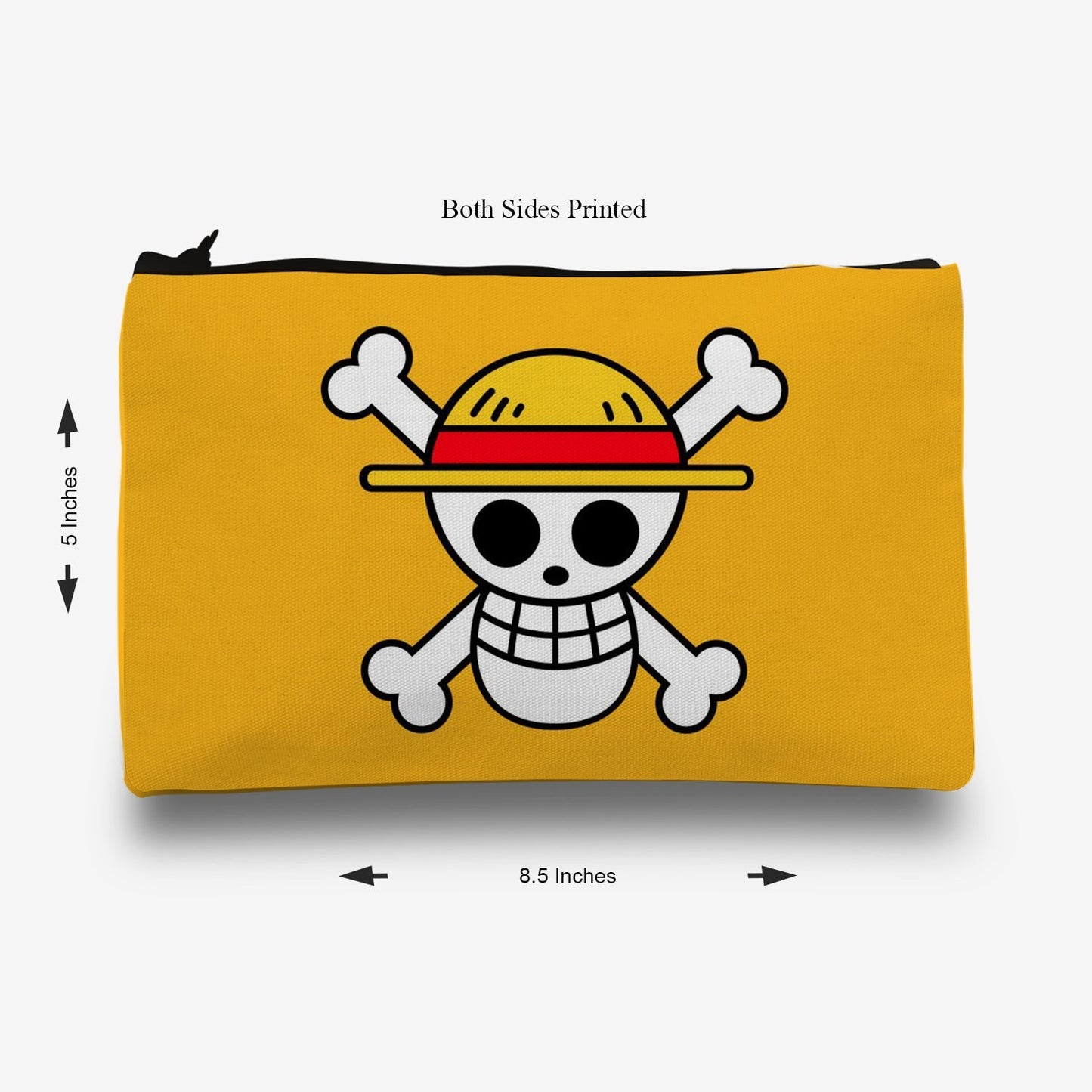 Traverse (One piece Straw) Pencil pouch for Boys & Girls. Printed on Fabric.
