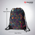 Graffiti Digitally Printed Drawstring Bag
