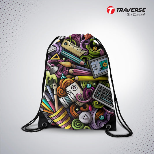 Graffiti Drawstring