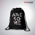 Awesome Digitally Printed Drawstring Bag