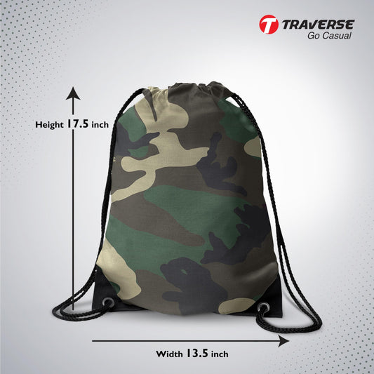 Commando Drawstring Bag