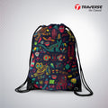 Graffiti Digitally Printed Drawstring Bag