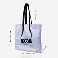 Traverse Canvas Printed Tote Bag for Women by TRAVERSE- Market Bag, Cute Tote Bag Aesthetic Purse, Handbag for Work, Book Bag, Accessories, Supplies, Office, School - 16x15 Inches