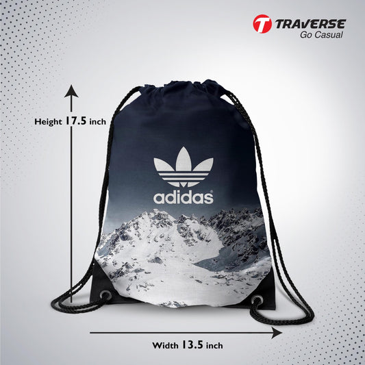 Adidas Digitally Printed Drawstring Bag