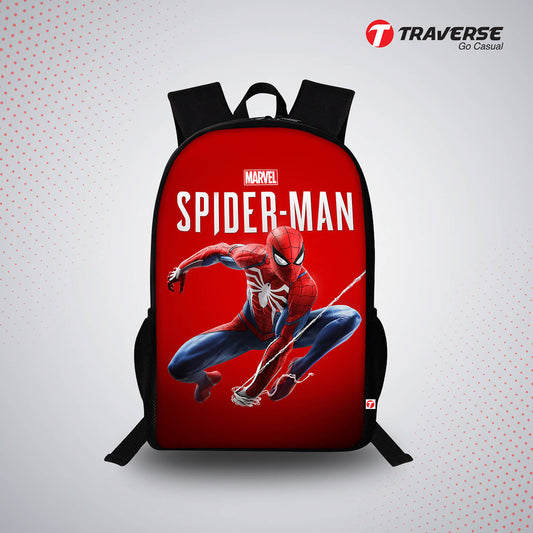 Spider Man Digital Print Backpack
