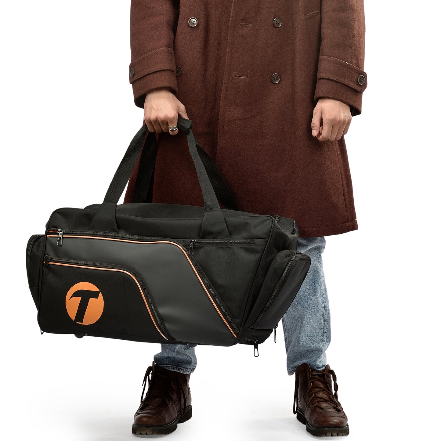 Orange Travel Bag