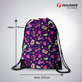 Graffiti Digitally Printed Drawstring Bag