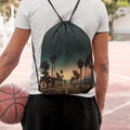 Digitally Printed Drawstring Bag