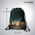 Digitally Printed Drawstring Bag