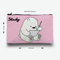Traverse Bears pencil pouch for boys & girls. Digitally printed on Fabric with both sides printed