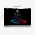 Traverse (Goju Satoru Anime, Jujutsu, Art) Pencil pouch for Boys & Girls. Printed on Fabric.
