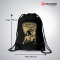 Black Drawstring Bag