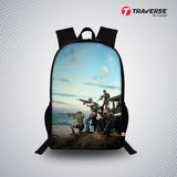 PUBG Digital Print Backpack