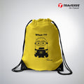 Yellow Minion Drawstring Bag-Eyelet