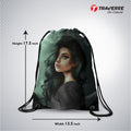 Girls Digitally Printed Drawstring Bag