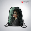 Girls Digitally Printed Drawstring Bag