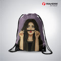 Girls Digitally Printed Drawstring Bag