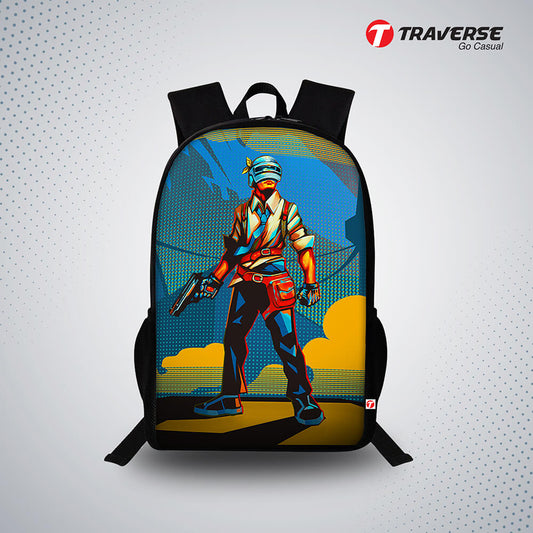 PUBG Digital Print Backpack
