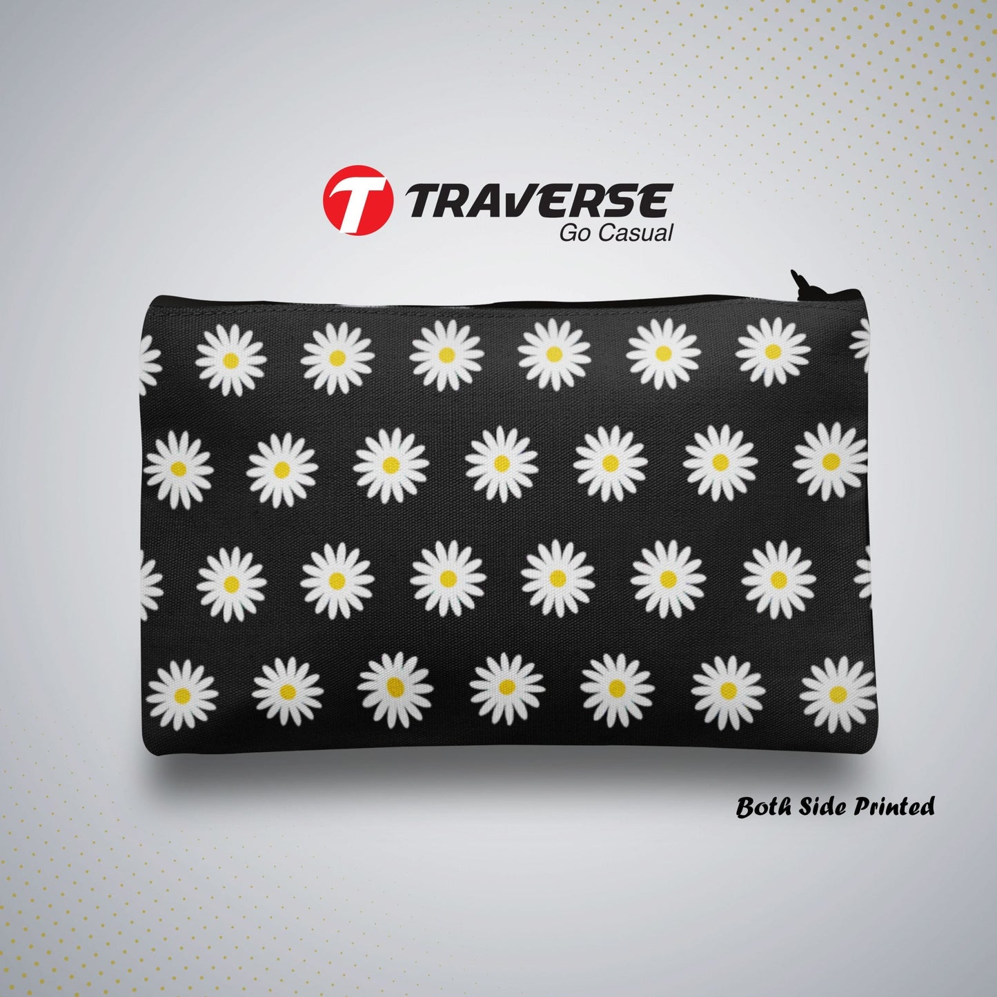 Traverse (Textile) Pencil pouch for Boys & Girls. Printed on Fabric.