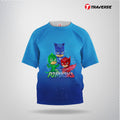 PJ Mask Digitally Printed Fashion T-shirts for Kid's by Traverse