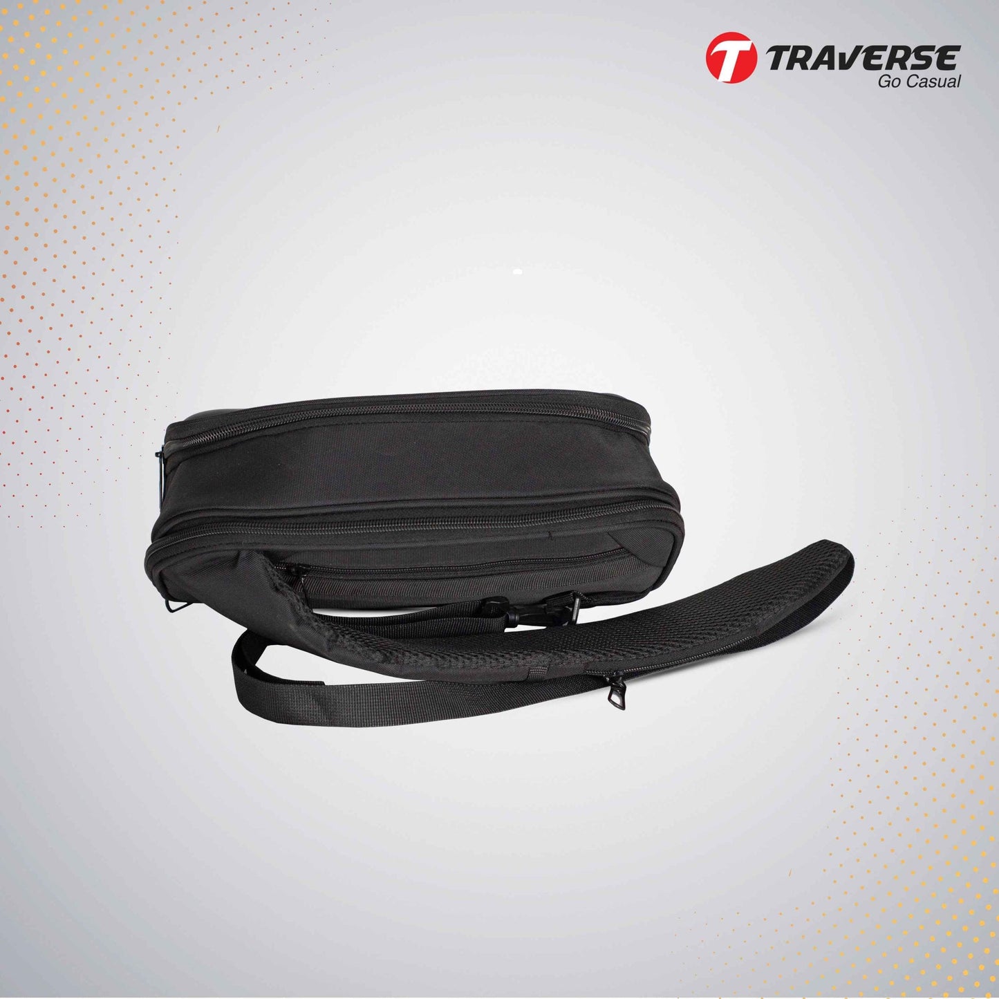 D Shape Cross Body Bag for Boys & Men. Another quality product by TRAVERSE