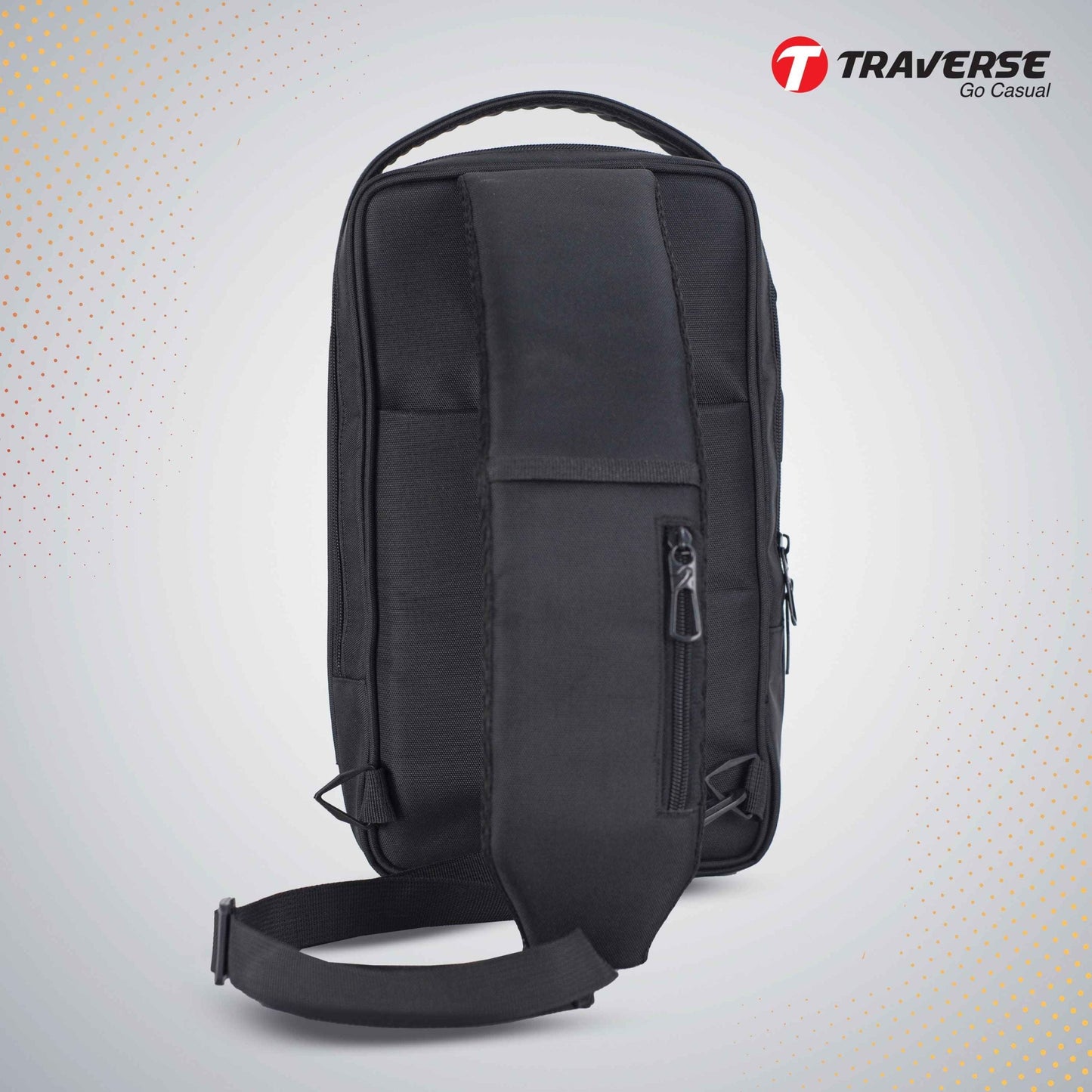 TRAVERSE, Men's Multifunction USB Shoulder Bag Travel Crossbody Messenger Bags Chest Bags Messenger Pack