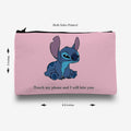 Traverse Lilo & Stitch Cartoon pencil pouch for boys & girls. Digitally printed on Fabric with both sides printed