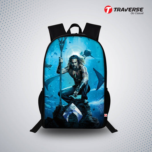 Aquaman Digital Print Backpack