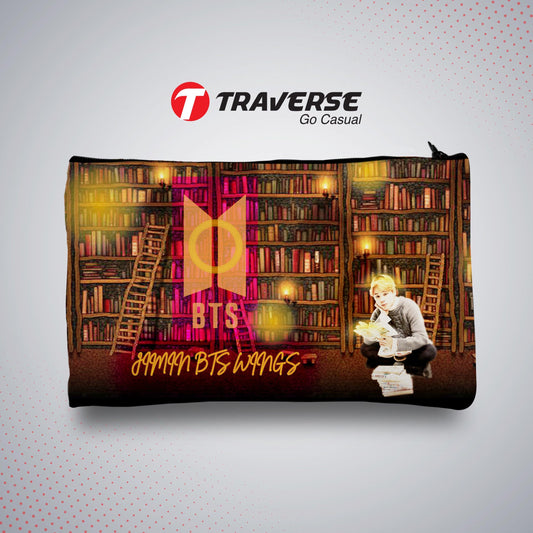 BTS Pencil Case- Best Quality KPOP pencil case (Digitally Printed on Fabric)