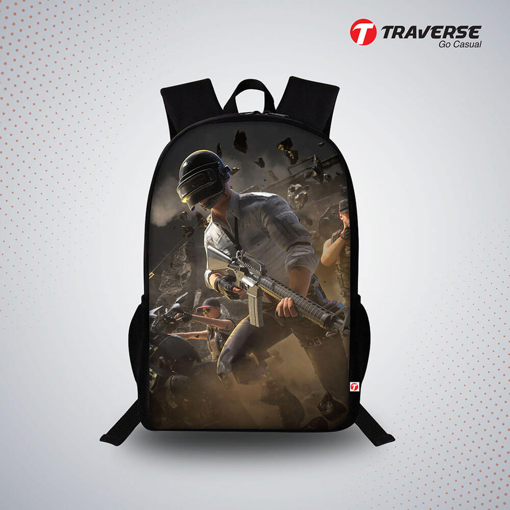 PUBG Digital Print Backpack