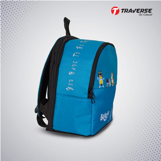 Traverse Bluey Backpack for boys & girls. Dual compartment large bag suitable for Grade 1 students & grownup preschoolers Bags hand bag for girls bags for girls