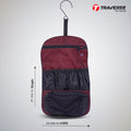 Traverse Hanging Toiletry Bag Organizer. Cosmetic Makeup Holder Pouch.