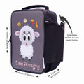 Lunch Bag with option to carry water bottle- Digitally printed and manufactured by Traverse