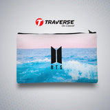 BTS Pencil / Pen  Pouch   (Digitally printed on Cloth)