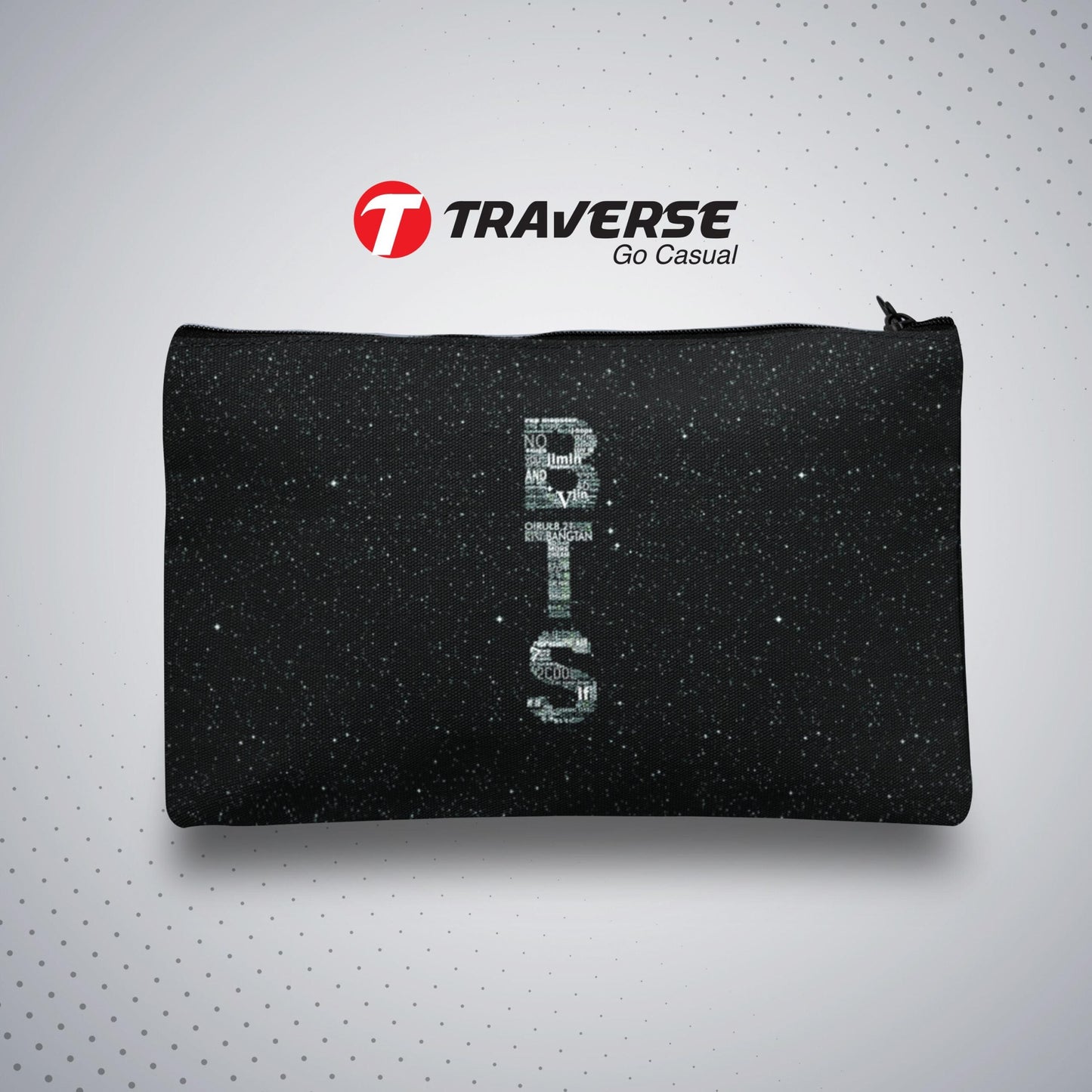 BTS Pencil / Pen  Pouch   (Digitally printed on Cloth)