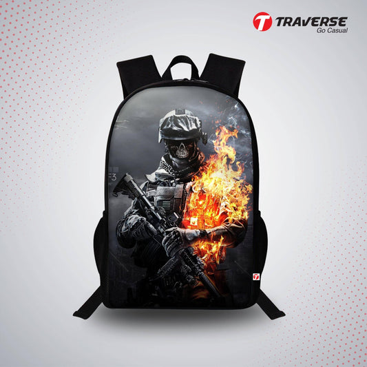 Battlefield Digital Print Backpack