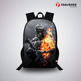 Battlefield Digital Print Backpack