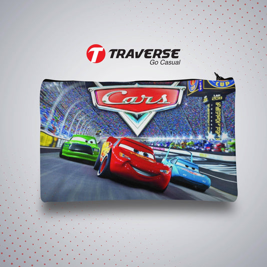 Cars Pencil Pouch (Digitally printed on Cloth)