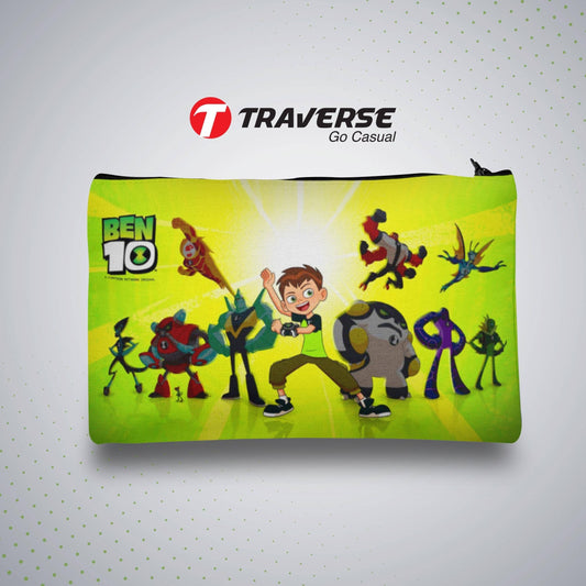 Ben 10 Pencil pouch  (Digitally printed on Cloth)