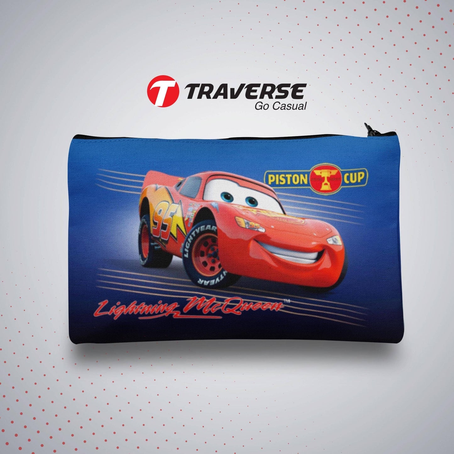 Cars Pencil Pouch (Digitally printed on Cloth)