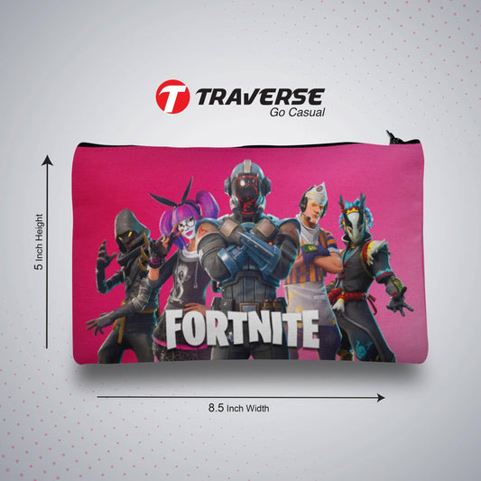 Fortnite Pencil pouch  (Digitally printed on Cloth)