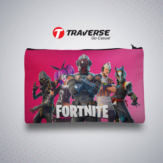 Fortnite Pencil pouch  (Digitally printed on Cloth)